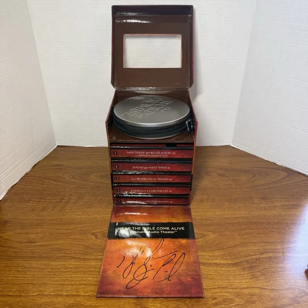 NKJV THE WORD OF PROMISE AUDIO CD BIBLE Thomas Nelson *Missing 1 Disc